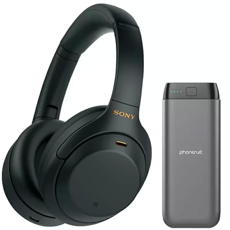 Sony WH-1000XM4 Noise-Cancelling Headphones with 20K mAh Power Bank for $278 Shipped