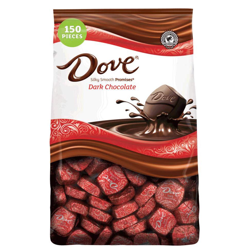 150-Piece Dove Promises Dark Chocolate Candy for $14.19 Shipped