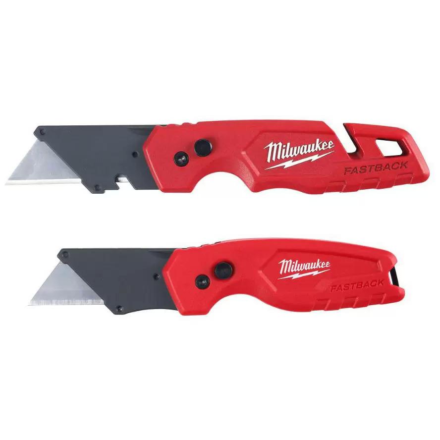 2-Piece Milwaukee Fastback Folding Utility Knife Set for $14.97 Shipped