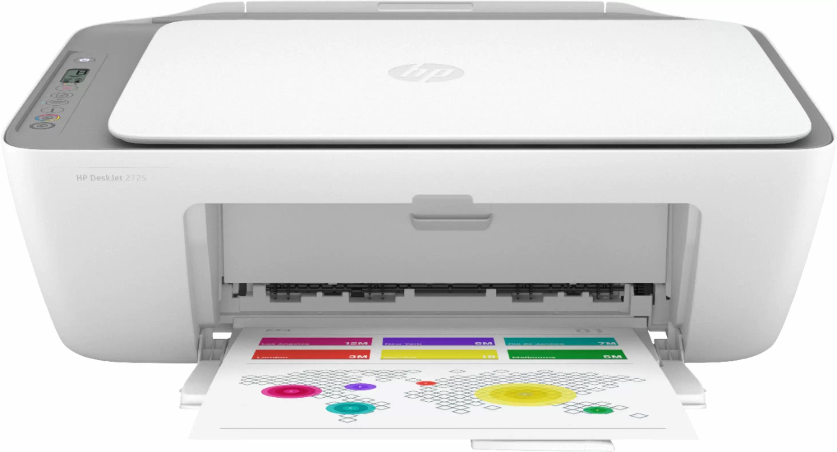HP DeskJet 2725 Wireless AIO Inkjet Printer for $24.99