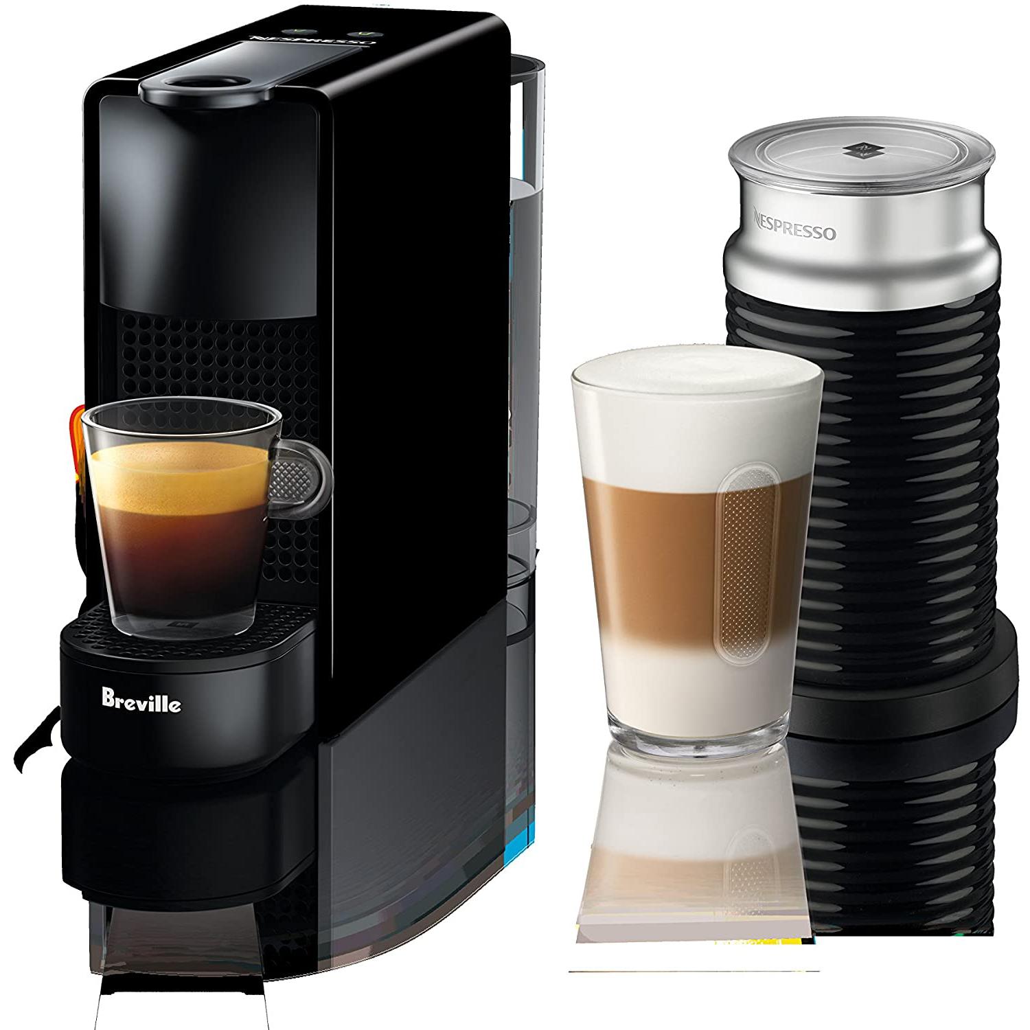 Nespresso by Breville Essenza Mini Espresso Machine + Milk Frother for $99.99 Shipped