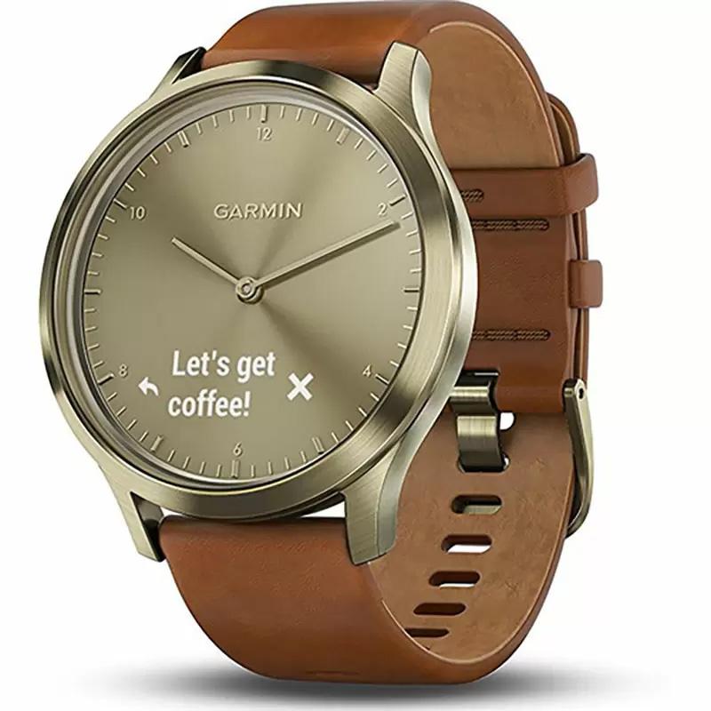 Garmin Vivomove HR Premium Gold Tone Smartwatch for $99 Shipped