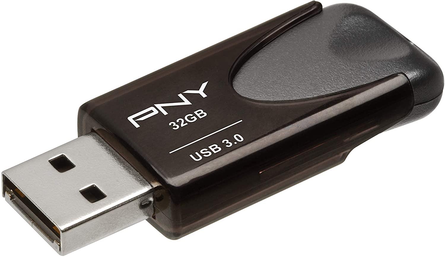 32GB PNY Turbo Attache 4 USB 3.0 Flash Drive for $4.99