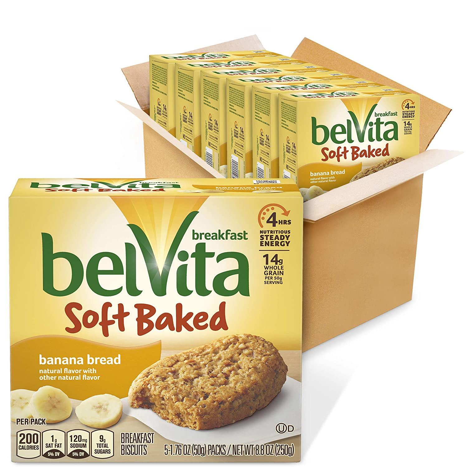 30 belVita Soft Baked Breakfast Biscuits for $9.99 Shipped