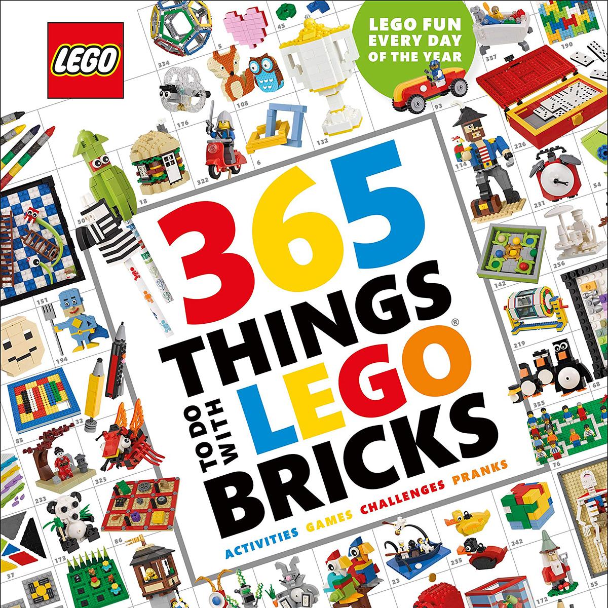 365 Things to Do with LEGO Bricks Hardcover Book for $9.99