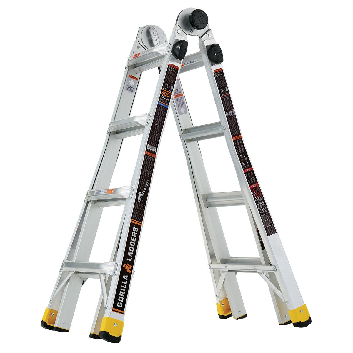18ft Reach MPXA Aluminum Multi-Position Ladder for $79.88 Shipped