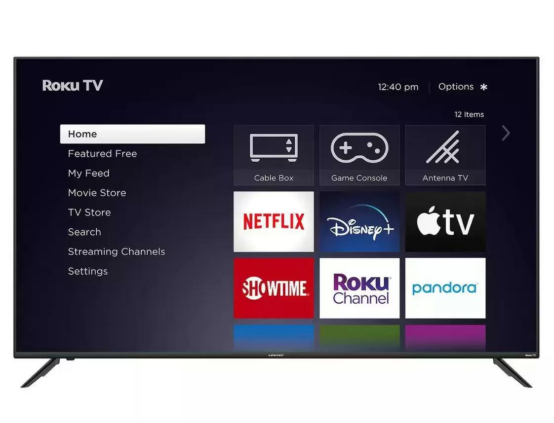 Element 70in 4K UHD Roku Smart TV at Target for $324.99