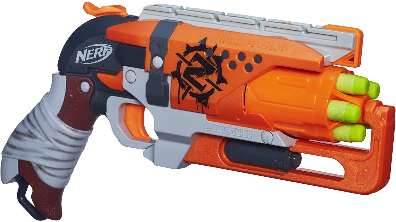 Nerf Zombie Strike Hammershot Blaster for $11.19