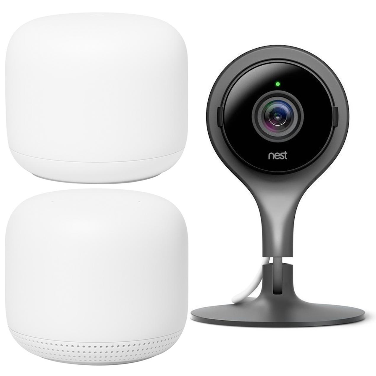 Google Nest Wifi Mesh Router + Access Point + Nest Indoor Camera for $279 Shipped