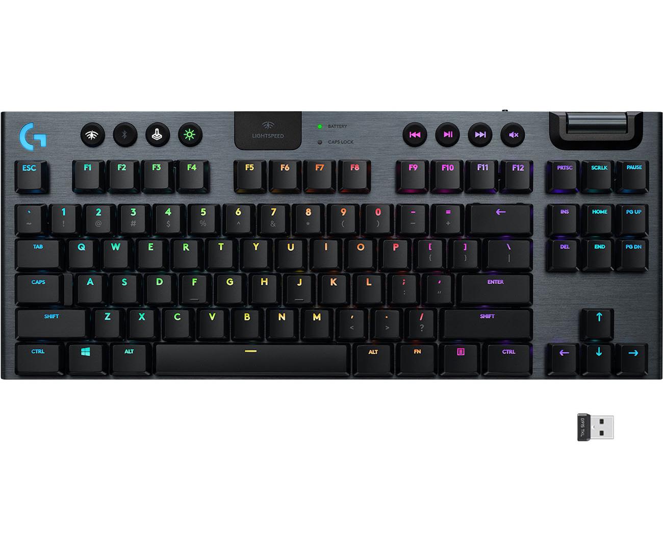 Logitech G915 TKL Tenkeyless Lightspeed RGB Mechanical Keyboard for $149.99 Shipped