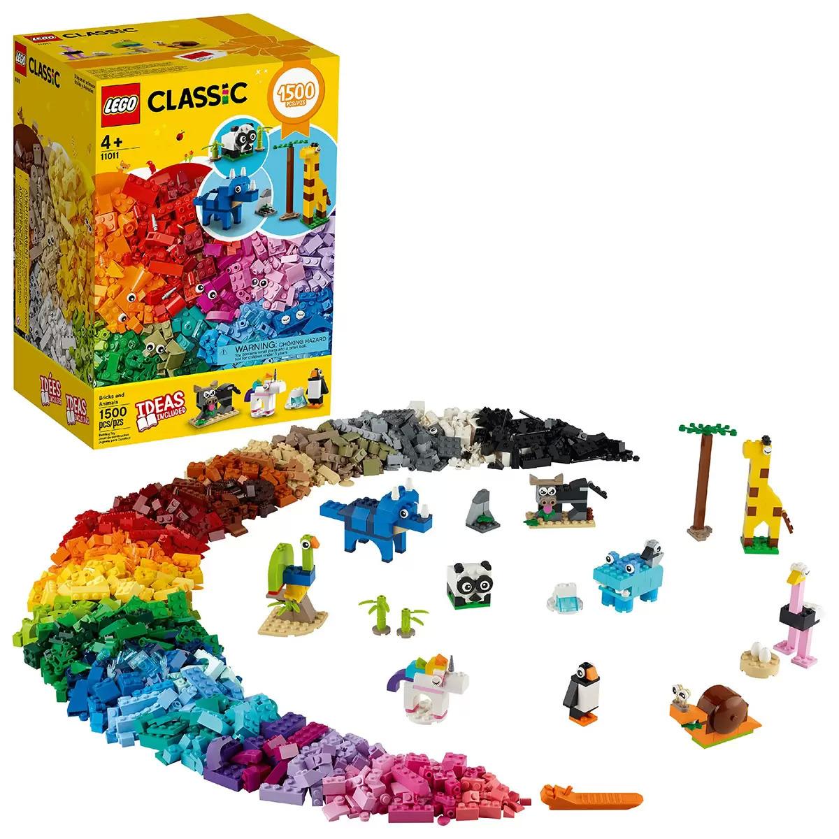 LEGO Classic Bricks and Animals 11011 Creative Toy That Builds for $29