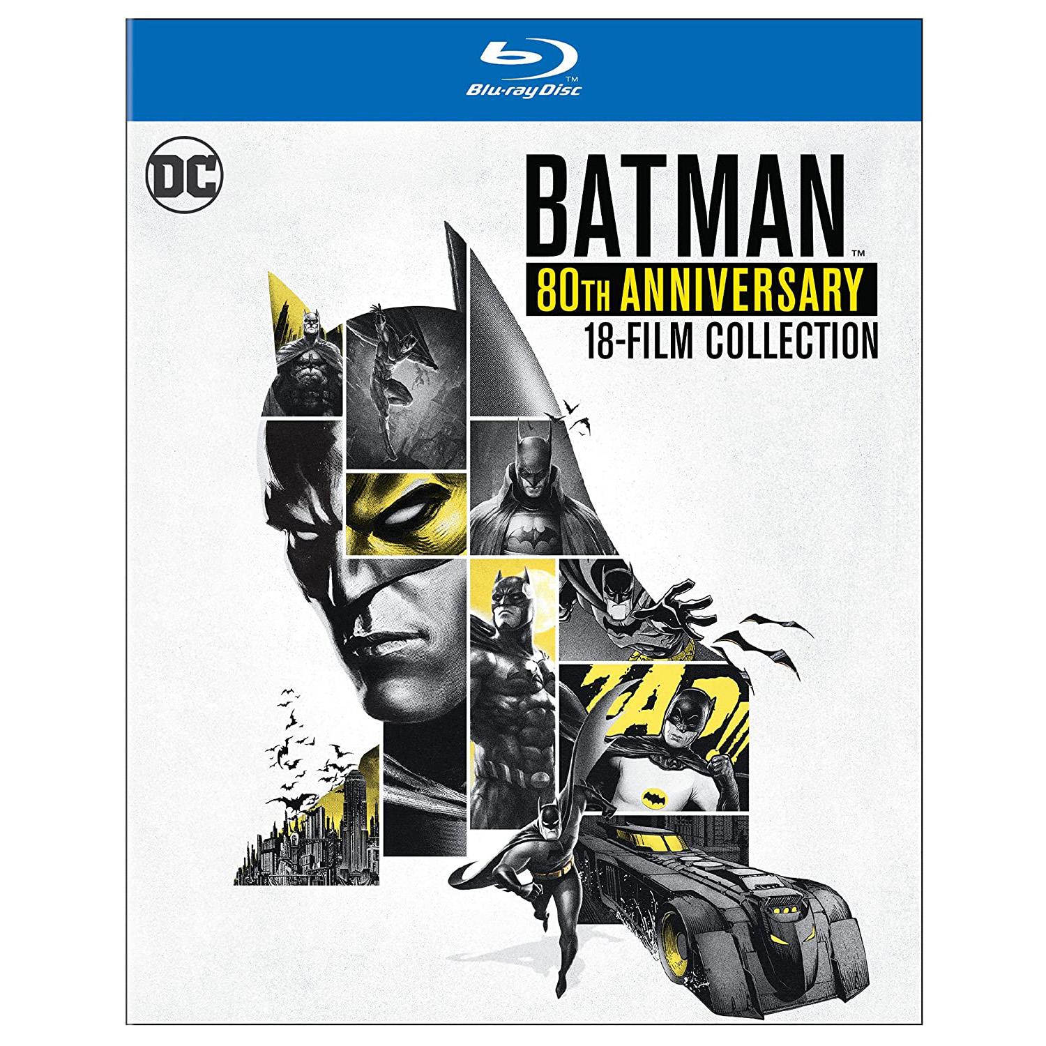 Batman 80th Anniversary Animated 18-Film Collection Blu-ray for $41.99 Shipped