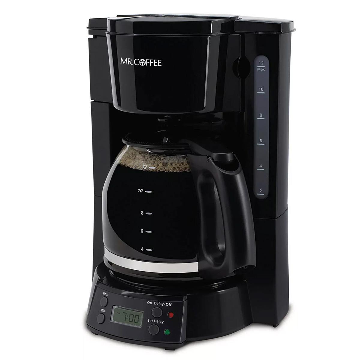 Mr Coffee 12-Cup Programmable Coffee Maker for $10