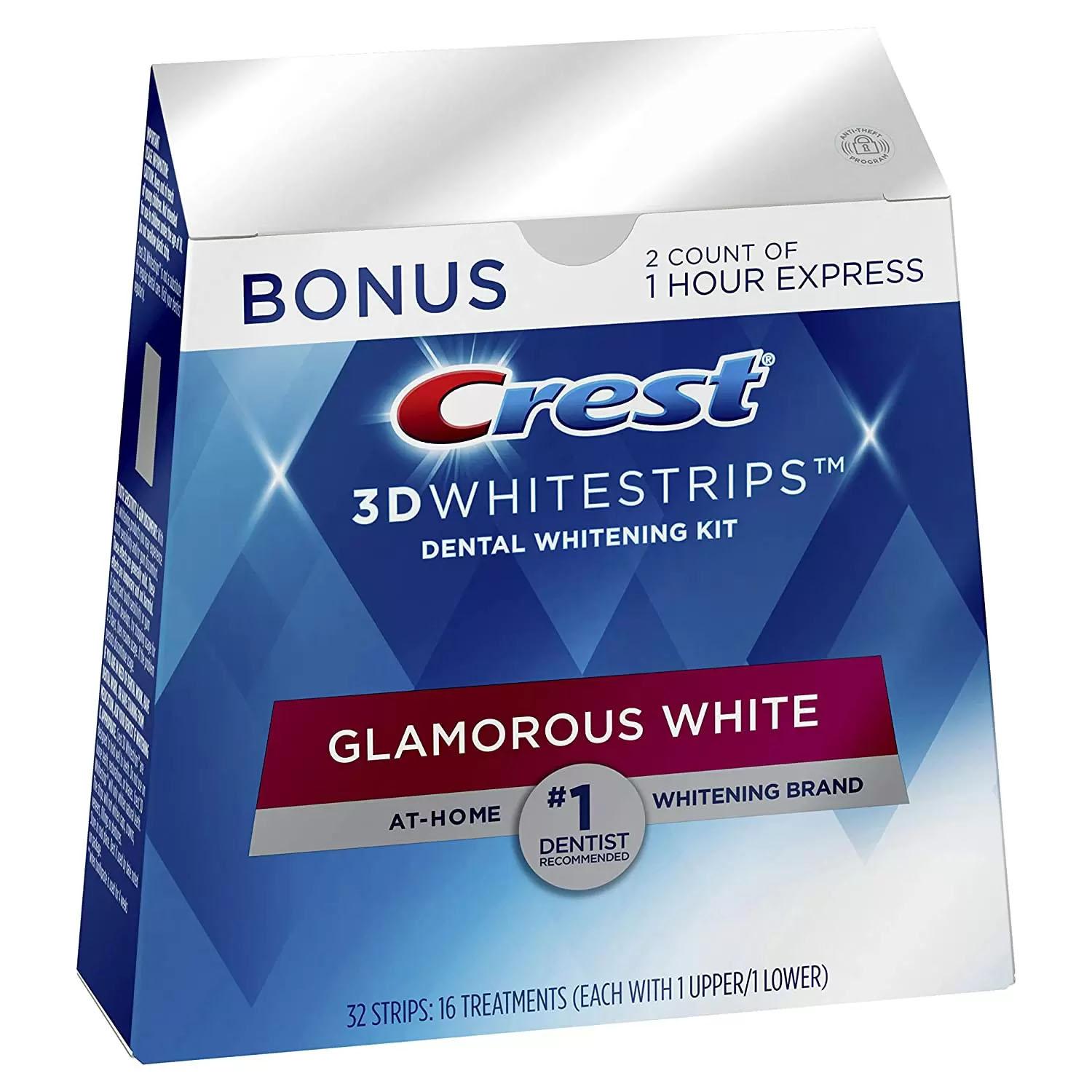 Crest 3D Whitestrips Glamorous White Teeth Whitening Kit for $28.49 Shipped