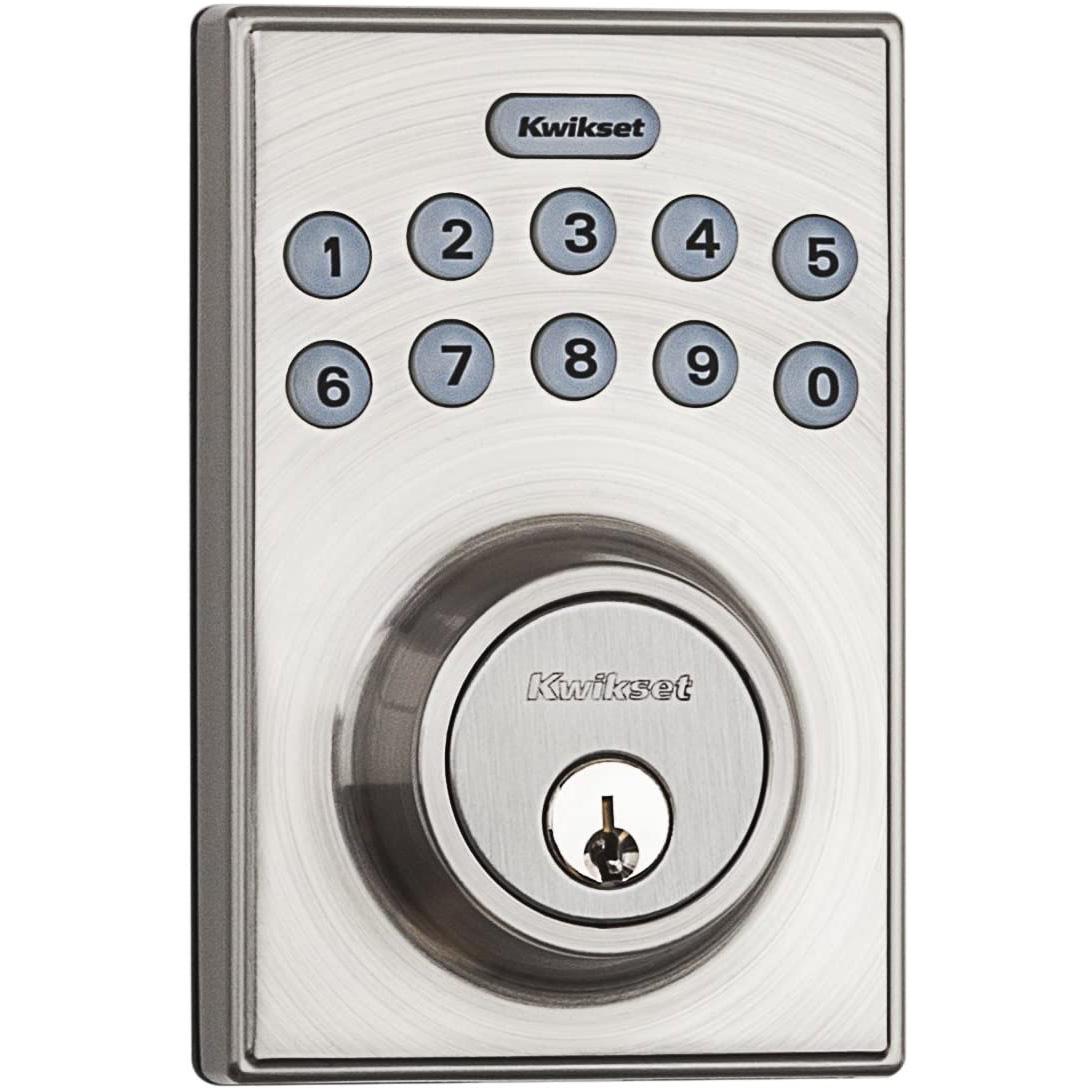 Kwikset Electronic Keypad Deadbolt with Motorized Locking for $35.11 Shipped