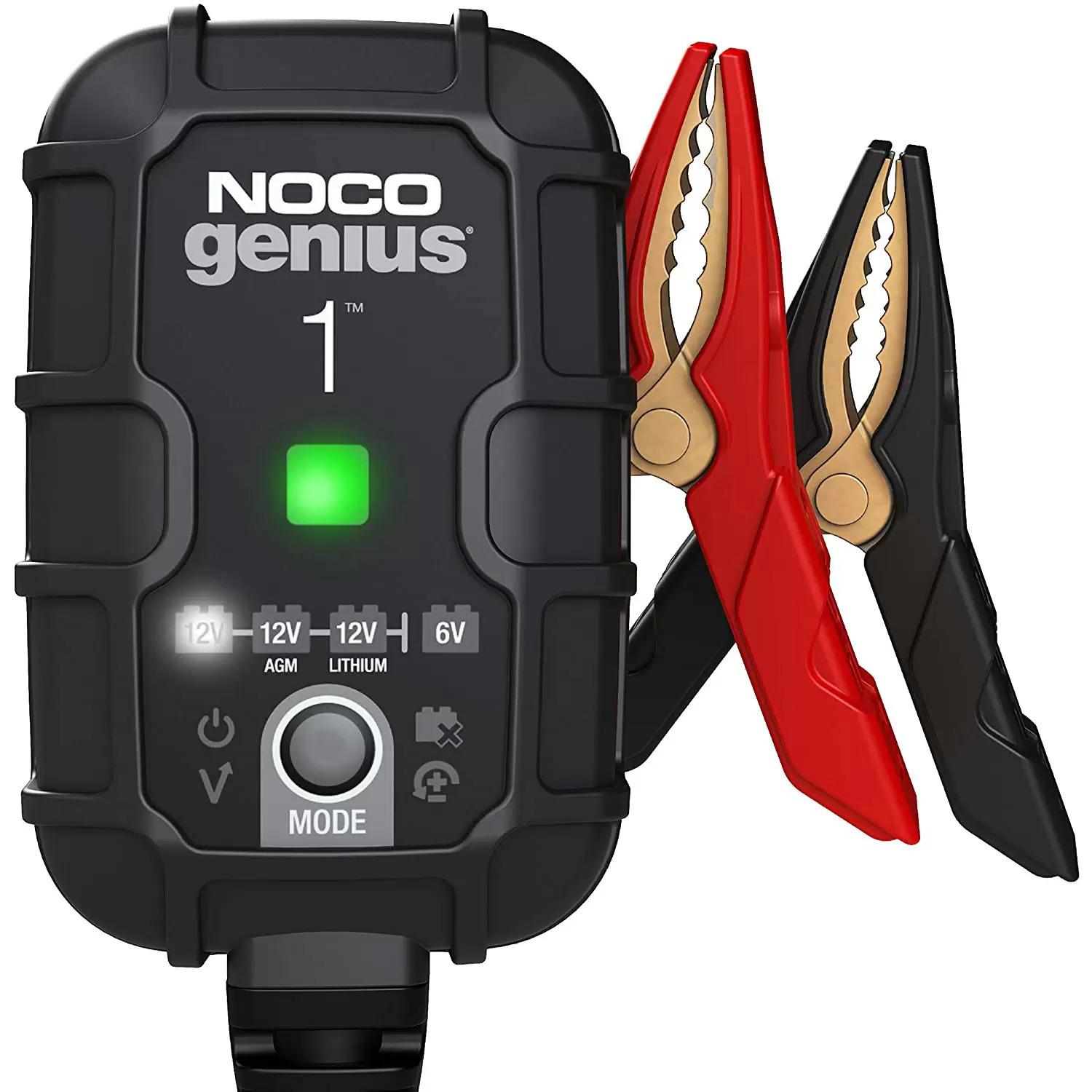 Noco Genius1 1A Fully-Automatic Car Battery Smart Charger for $23.96