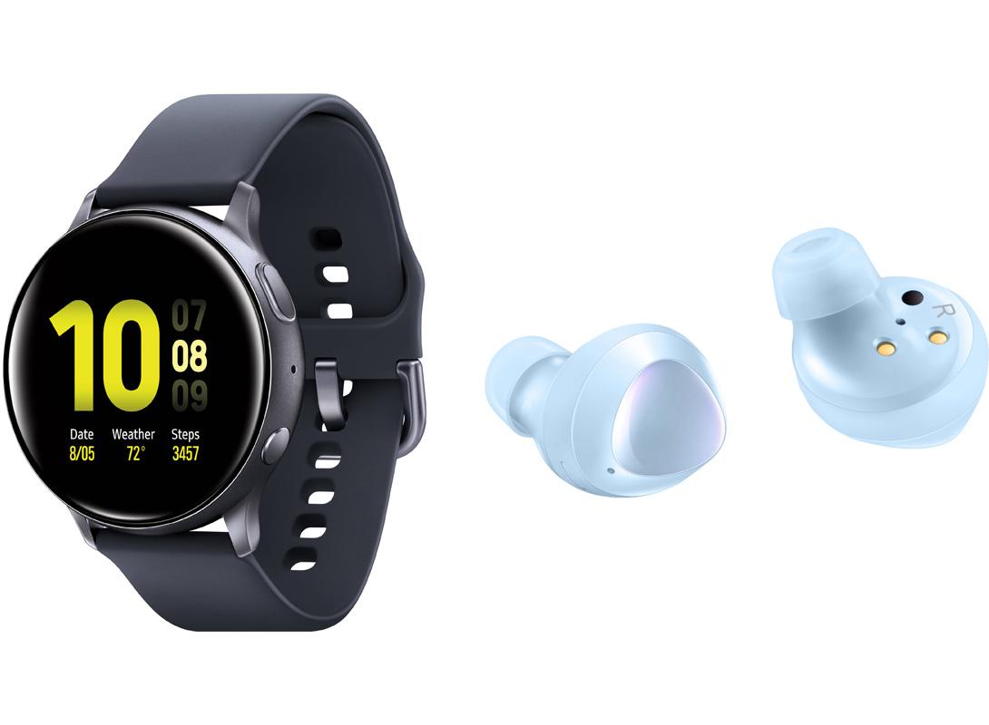 Samsung Active2 Bluetooth 40mm Smartwatch + Galaxy Buds+ for $166.49 Shipped