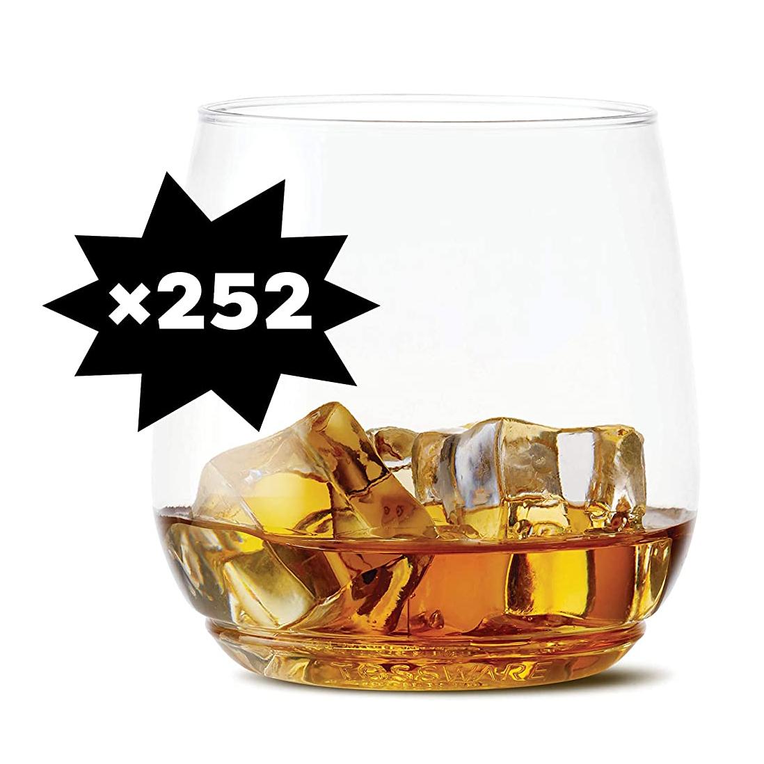 252 Tumbler Jr Whiskey Glasses for $56.99 Shipped
