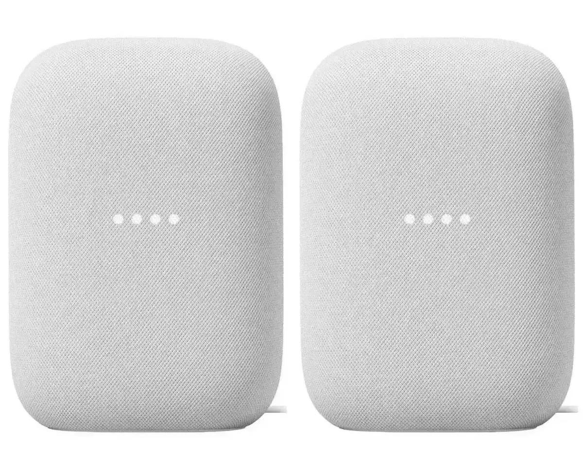2 Google Nest Audio Smart Speakers for $89 Shipped