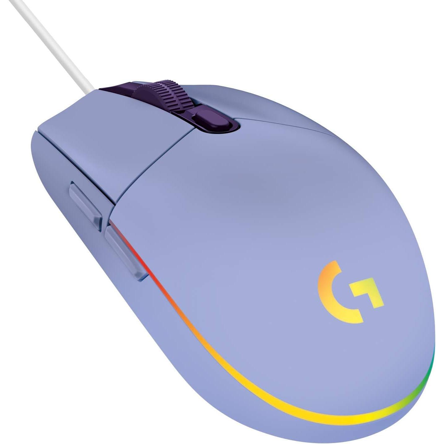 Logitech G203 Lightsync Wired Optical Gaming Mouse for $20.28