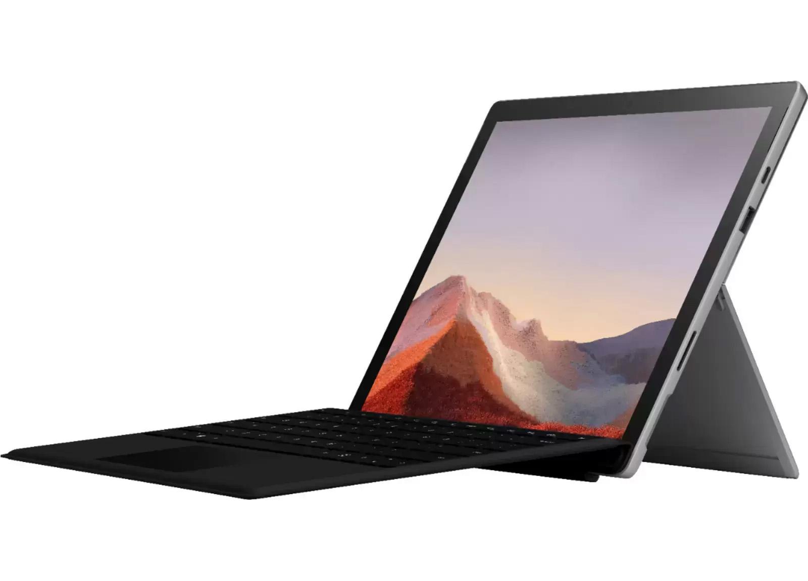 Microsoft Surface Pro 7 12.3in i5 8GB 128GB + Black Cover for $649 Shipped