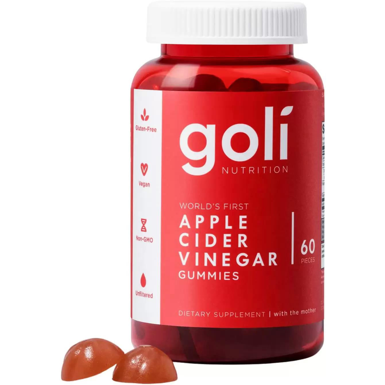 Apple Cider Vinegar Gummy Vitamins by Goli Nutrition for $11.96 Shipped