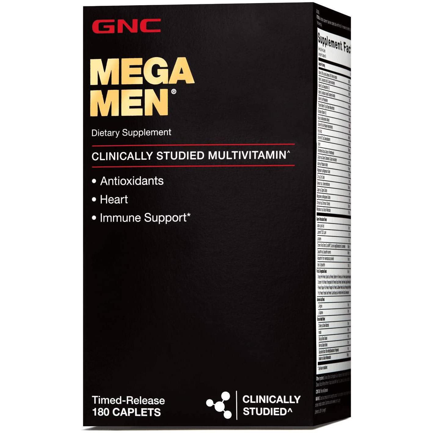 180 GNC Mega Men Multivitamin for $15.75 Shipped