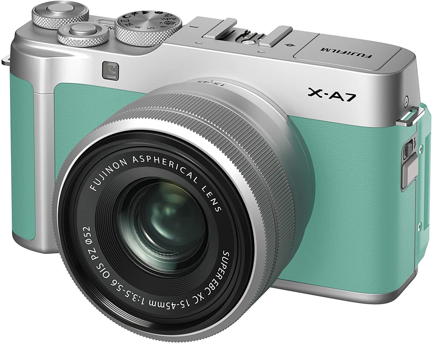 Fujifilm X-A7 Mirrorless Digital Camera with 15-45mm Lens for $450 Shipped