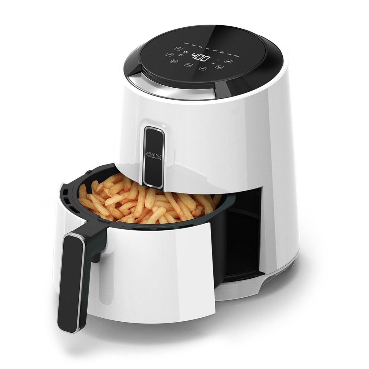 Crux 3.7Q Touchscreen Electric Air Fryer for $39.99 Shipped