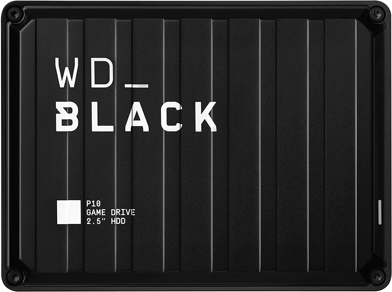 5TB Western Digital Black P10 External USB 3.2 Hard Drive for $99.99 Shipped