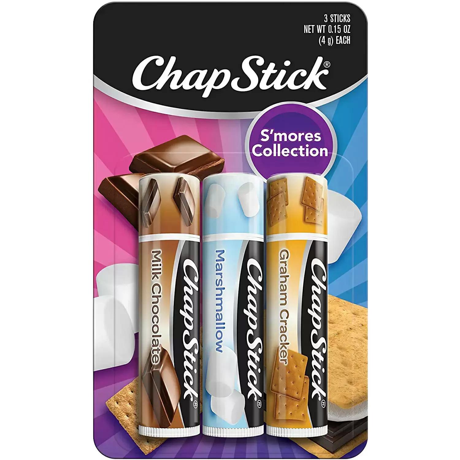 3 ChapStick Smores Collection for $1.71 Shipped