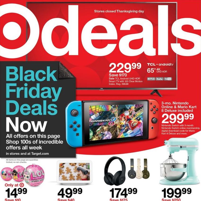 Target Black Friday Sale Live Now!