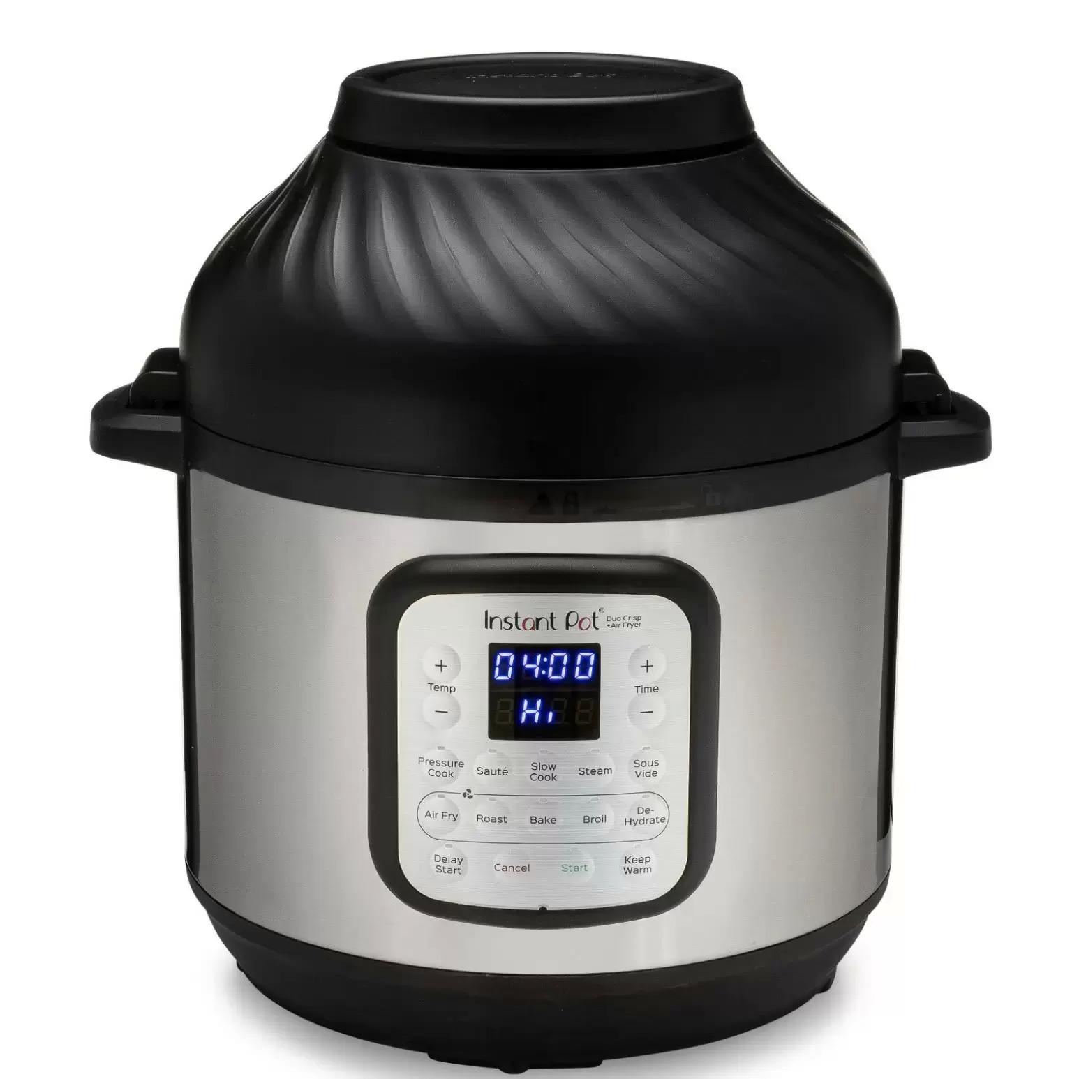 6Q Instant Pot 11-in-1 Duo Crisp Pressure Cooker for $77.99 Shipped