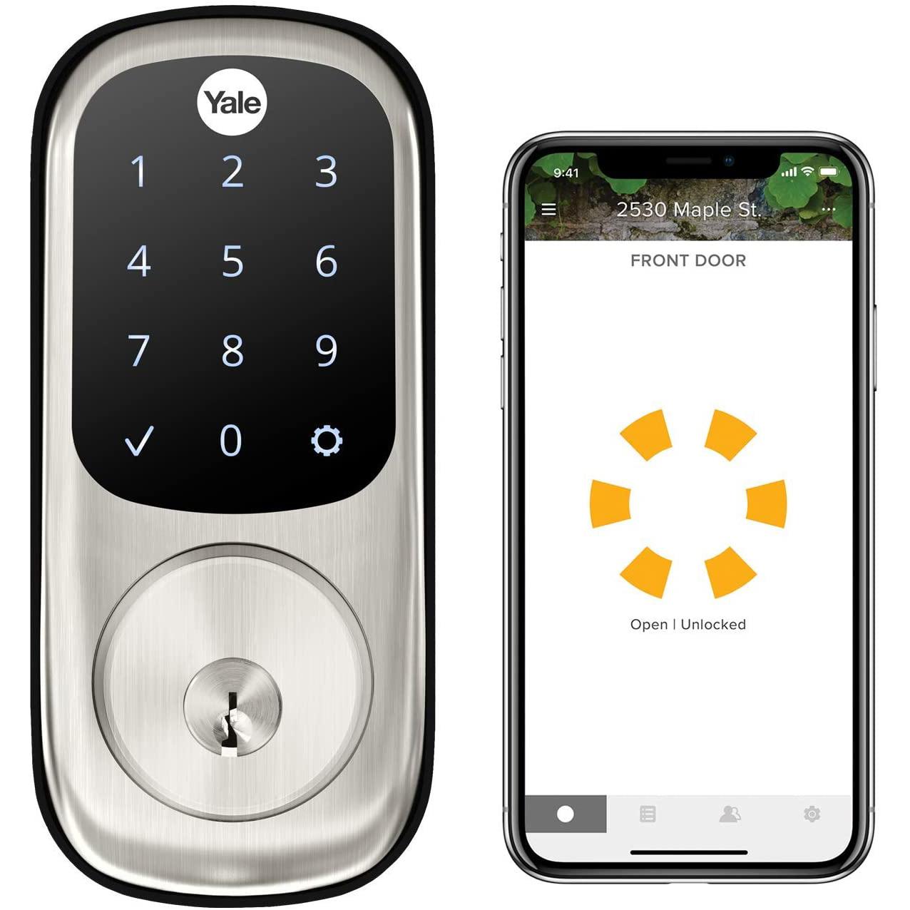 Yale Assure Lock Touchscreen with Wi-Fi and Bluetooth Deadbolt for $149.99 Shipped