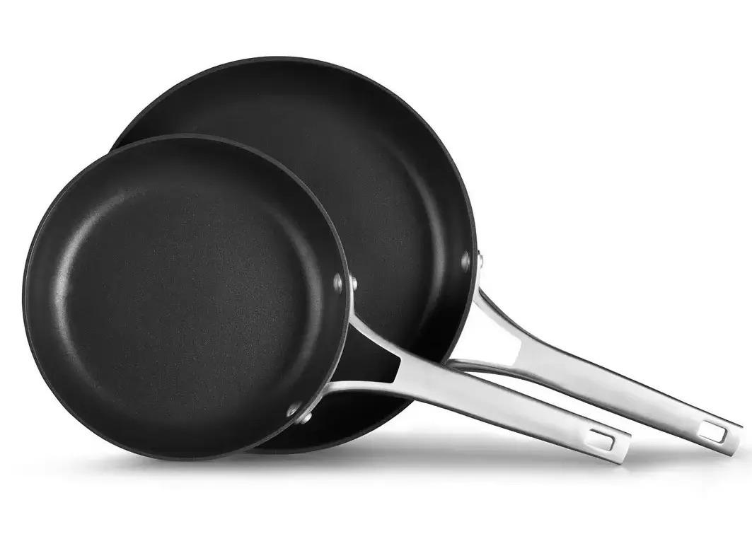 Calphalon 10in + 12in Premier Hard-Anodized Nonstick Fry Pan Combo for $48.74