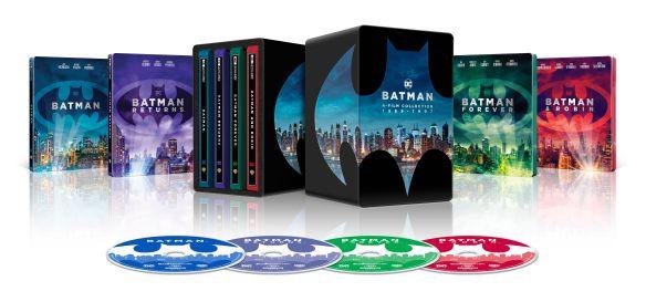Batman 4K Film Collection Steelbook 4K Blu-ray for $59.99 Shipped