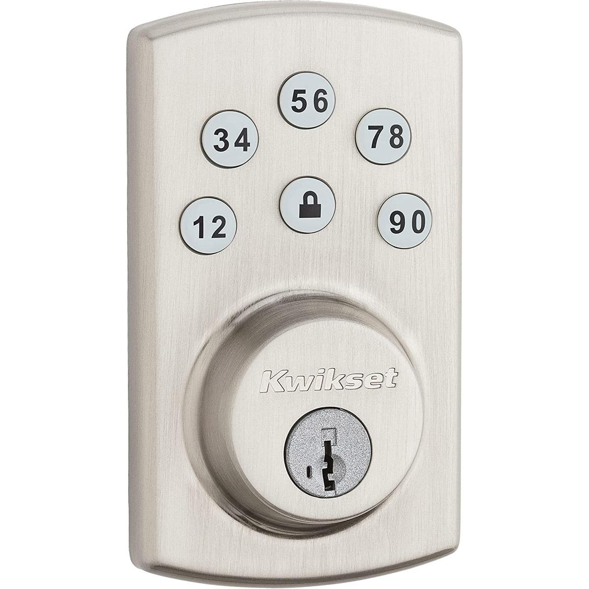 Kwikset Powerbolt2 Single Cylinder Electronic Deadbolt for $46.32 Shipped