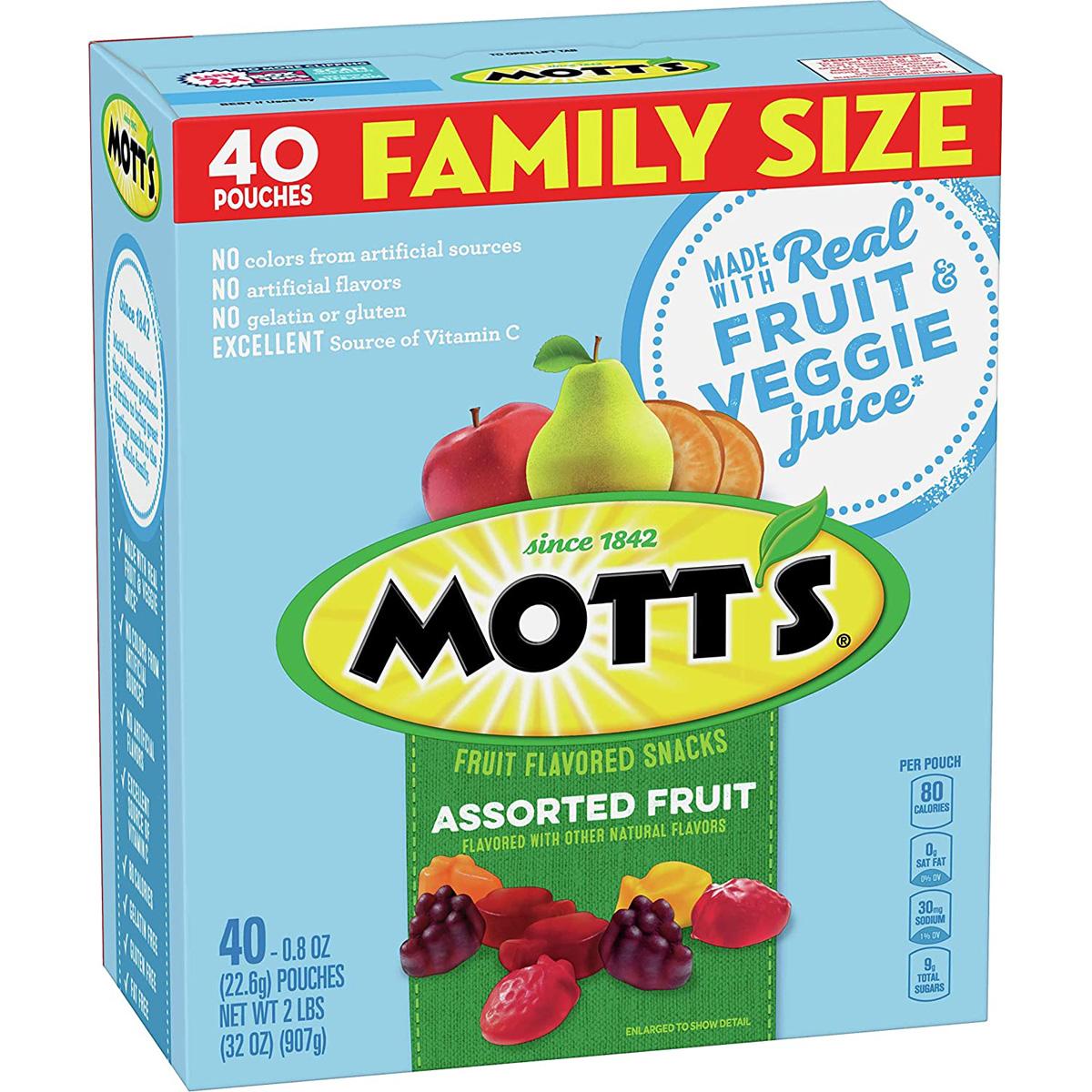 40 Motts Medleys Fruit Snacks for $3.99 Shipped