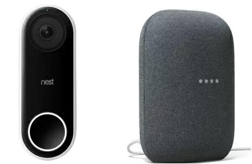 Google Nest Hello WiFi Doorbell + Nest Audio Smart Speaker for $199 Shipped