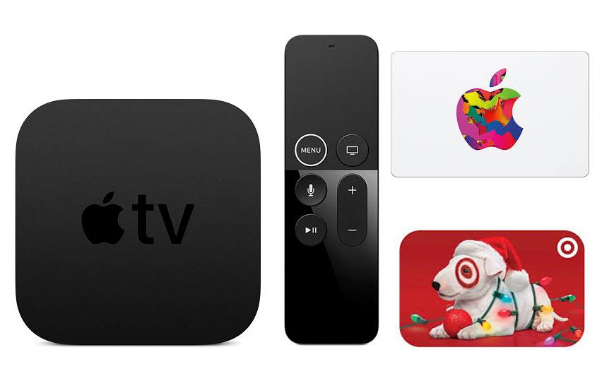 32GB Apple TV 4K + $50 Apple Gift Card + $40 Target Gift Card for $179