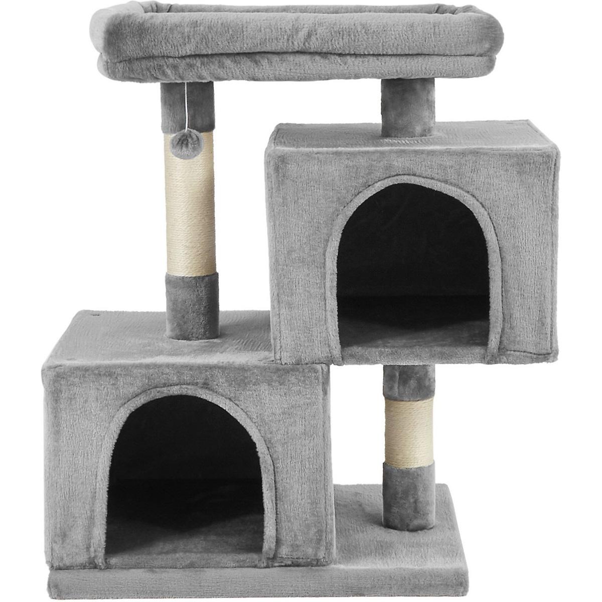 33in Frisco Faux Fur Cat Tree and Condo for $38.51 Shipped