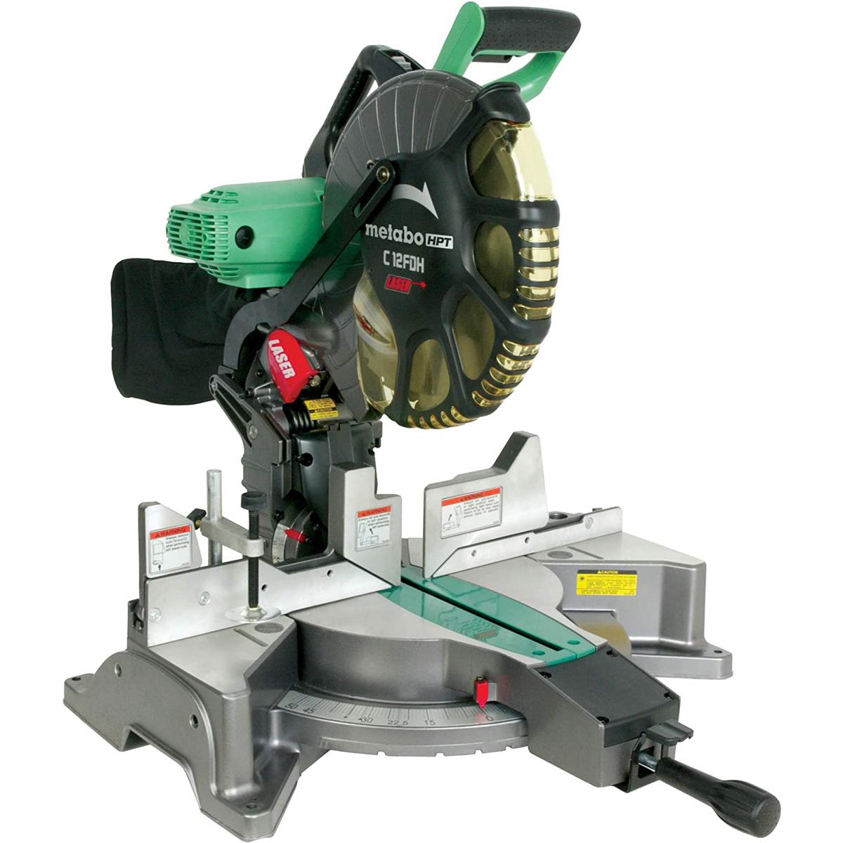 Metabo HPT 12in 15A Dual Bevel Compound Miter Saw for $179 Shipped