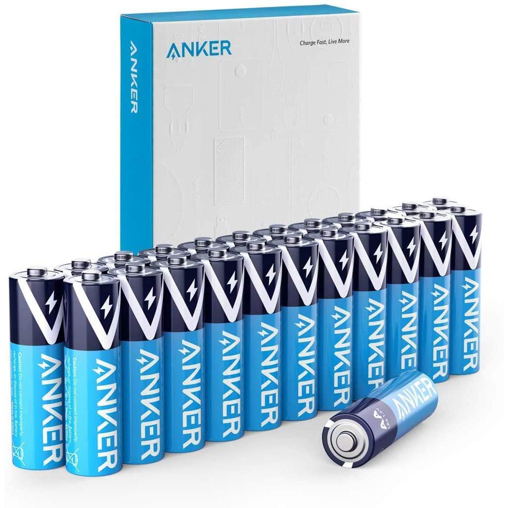 24x Anker AA Alkaline Batteries for $6.79 Shipped