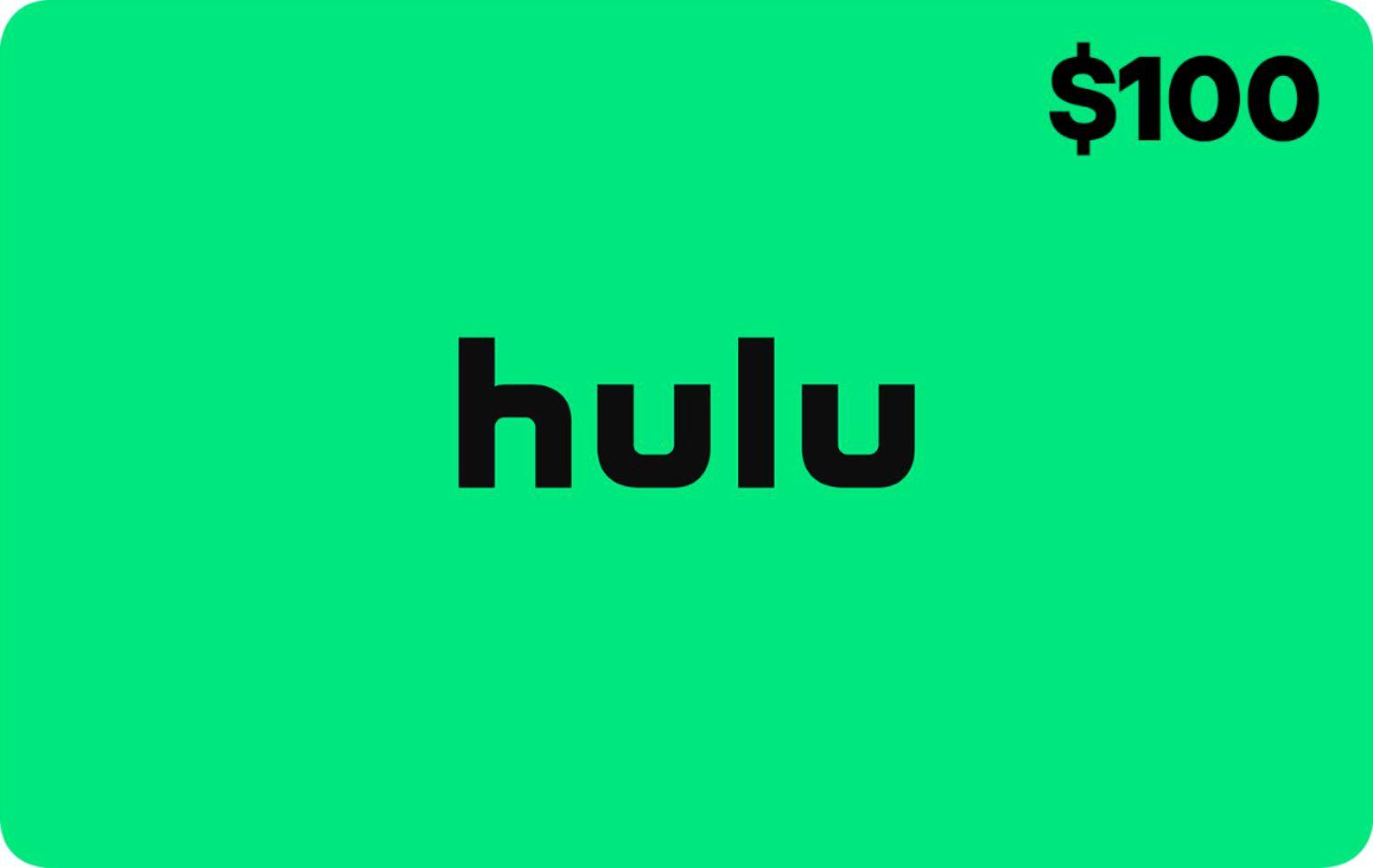 $100 Hulu Gift Card + $15 Best Buy Gift Card for $100