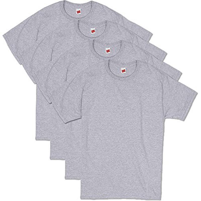 4 Hanes Mens ComfortSoft Short Sleeve T-Shirt for $9.23