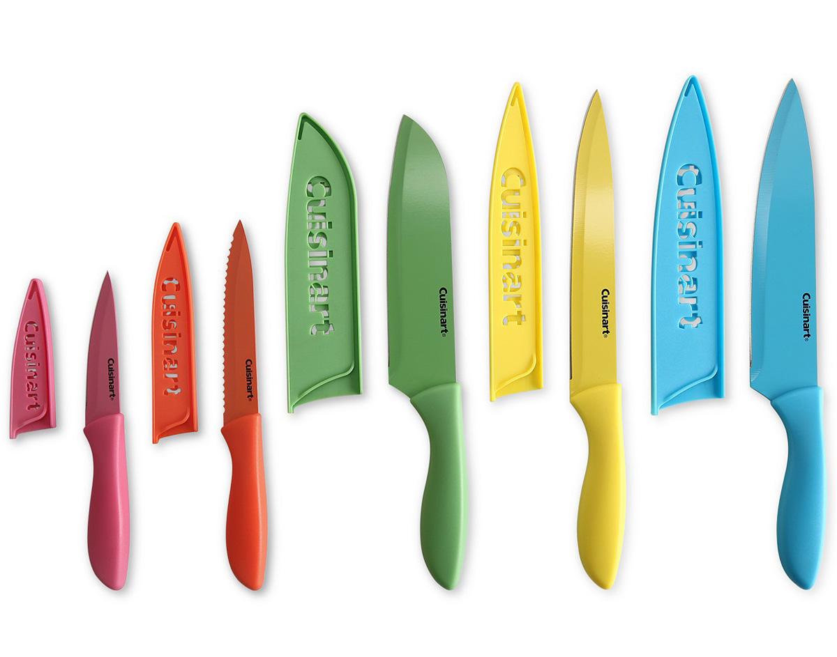 20-Piece Cuisinart Ceramic Coated Cutlery with Blade Guards for $27.98 Shipped
