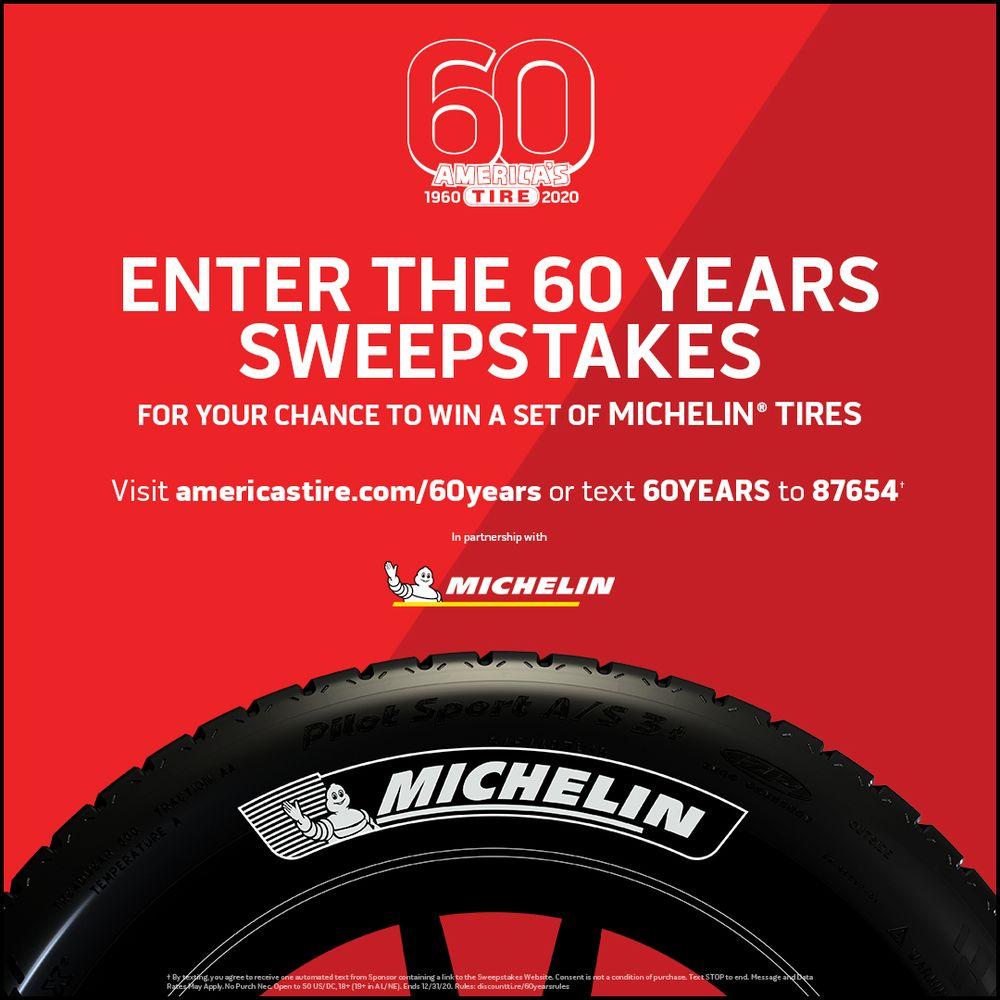 Americas Tire Michelin Tire Giveaway Contest