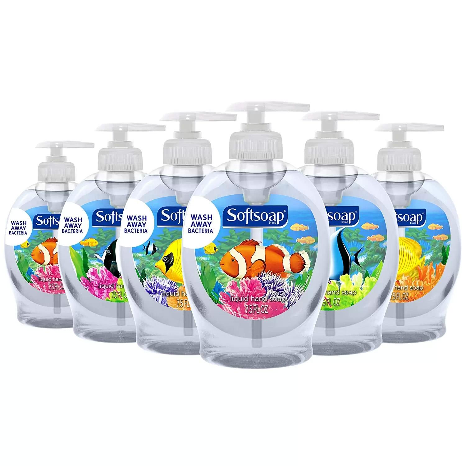 6 Softsoap Liquid Hand Soaps for $4.14 Shipped