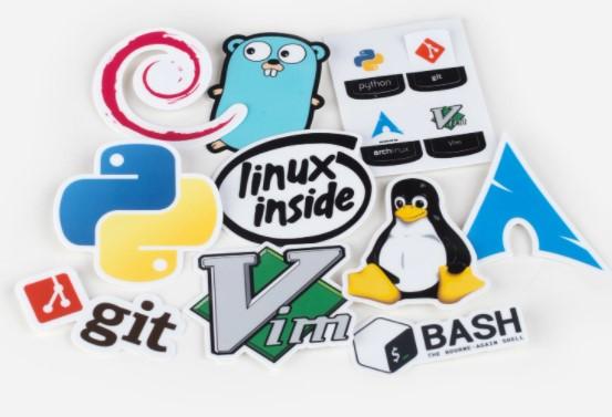 10 Unixstickers Die Cut Vinyl Stickers Pro Pack for $1 Shipped