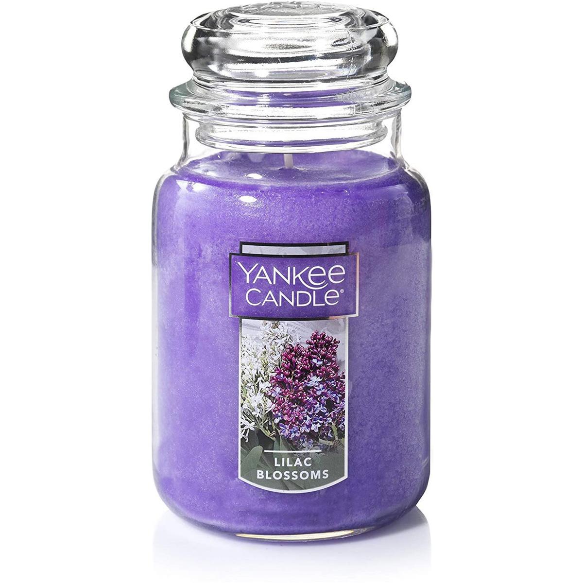 22oz Yankee Candle Large Jar Candle Lilac Blossoms for $11.93